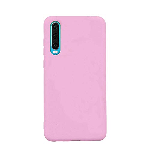 cuzz Samsung Galaxy A70 Hülle Case Silikon Schutzhülle Handyhülle,Outdoor Stoßfest Schutzhülle Schmaler Telefonschutz,Staub und Scratch-Stoßfest-Pink von cuzz