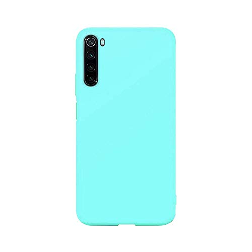cuzz Schutzhülle für Xiaomi Redmi Note 8+ (1 Stück Displayschutzfolie aus Hartglas), einfarbig, Premium, flexibel, Silikon, TPU, dünn, ultradünn, rutschfest, stoßfest, goldfarben von cuzz