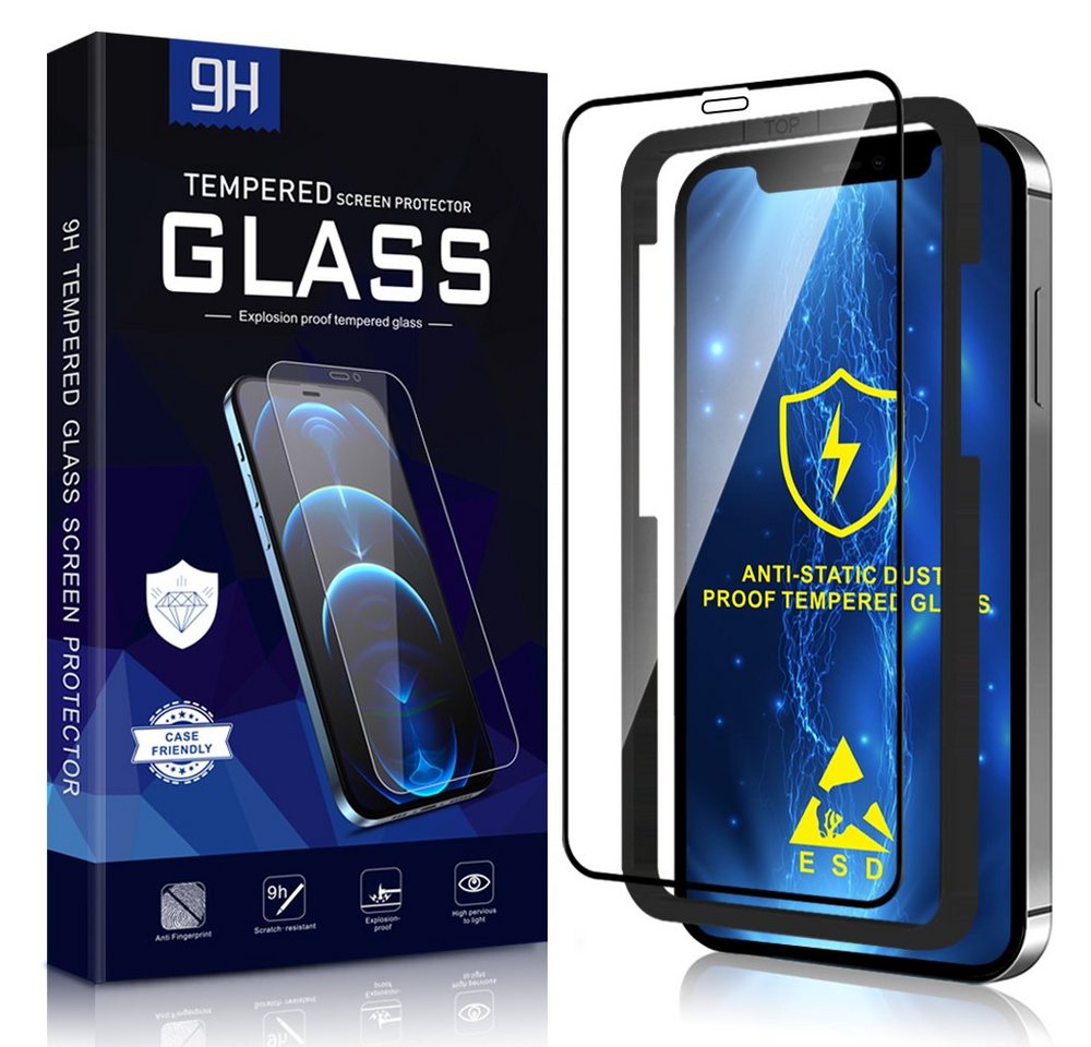 cwonlineshop Schutzfolie Panzerschutzfolie für Apple iPhone 13 Pro, (1-St), Schutzfolie,Panzerfolie für Apple iPhone 13 Pro von cwonlineshop