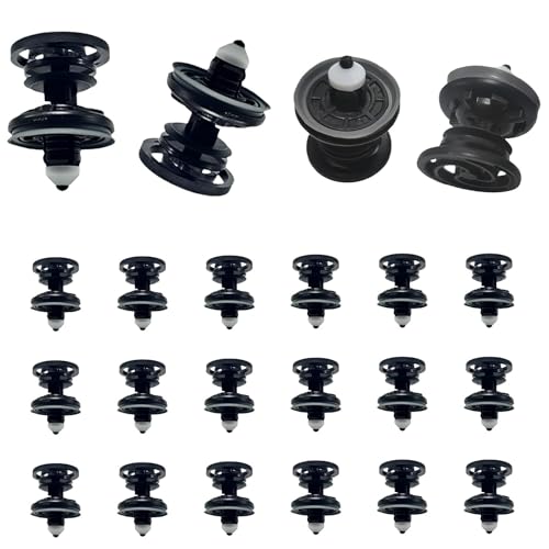 22er Pack Türverkleidungs-Befestigungsclips, Ersatzclips für VW T5, 7L6868243 Halterungen, Montageclips für A1, A4, A5, A6, Golf 5 6 7 22er Pack Türverkleidungs-Befestigungsclips, Ersatzclips für VW T5, 7L6868243 Halterungen, Montageclips für A1, A4, A5, A6, Golf 5 6 7 von cxxtkcxxlc
