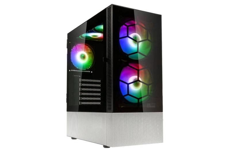 cybernerds P2 Pro Intel i5 RTX 5060 Ti RGB Gaming PC (Intel i5 Intel Core i5-14400F, GeForce RTX 5060 Ti, 16 GB RAM, 512 GB SSD, Luftkühlung) von cybernerds