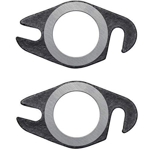 2x AUSPUFFDICHTUNG KRÜMMER AUSPUFF DICHTUNG MOPED MOTORRAD MOPED MOKICK ROLLER BOOSTER SLIDER STUNT von cyclingcolors