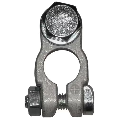 cyclingcolors 1x Batterieklemme M10 Klemmenpolarität Positiv Durchmesser 17,5mm Kabel Nennspannung 12V 24V Batterieklemmen Auto Motorrad Traktor von cyclingcolors