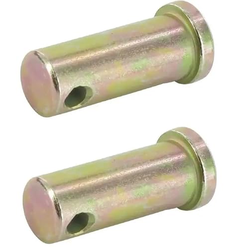 cyclingcolors 2 x Anhängerkupplung Durchmesser 12,7 mm x Länge 36 mm 3 Punkte Anhänger Traktor LKW Landmaschinen Piton Pin Estrich von cyclingcolors