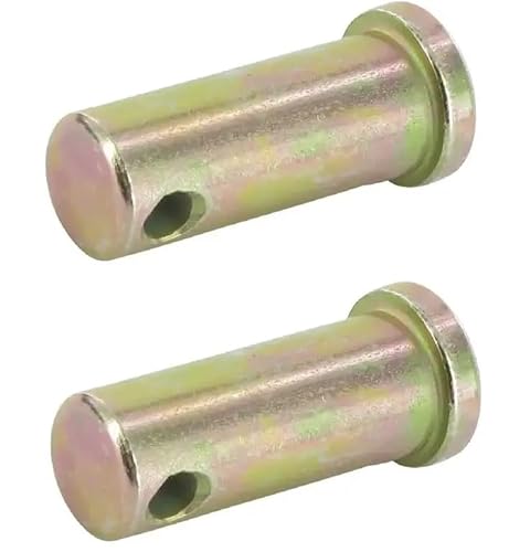 cyclingcolors 2 x Anhängerkupplung Durchmesser 14 mm x Länge 38 mm 3 Punkte Anhänger Traktor LKW Landmaschinen Piton Pin Estrich von cyclingcolors