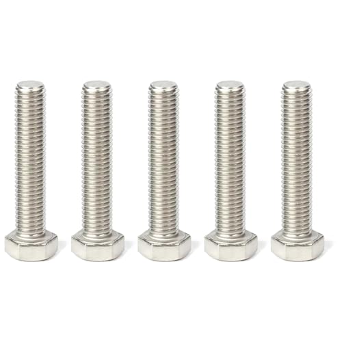 cyclingcolors 5x Sechskantschraube nach DIN 933 ISO 4017 Edelstahl A2 Rostfrei Vollgewinde Außensechskant Maschinenschraube Metrisch, M16x90mm cyclingcolors 5x Sechskantschraube nach DIN 933 ISO 4017 Edelstahl A2 Rostfrei Vollgewinde Außensechskant Maschinenschraube Metrisch, M16x90mm von cyclingcolors