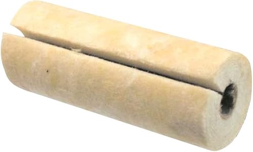 cyclingcolors Auspuffwolle Schalldämpfer Dämmwolle Steinwolle Ø80x300MM motorrad moped mofa roller Endschalldämpfer von cyclingcolors
