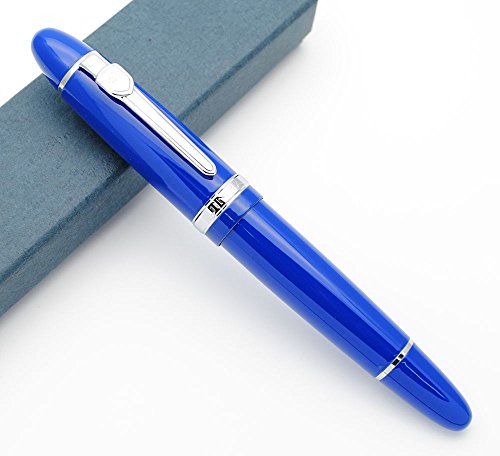 JINHAO 159 Füllfederhalter (blau, Feder M 0,7 mm) von czxwyst