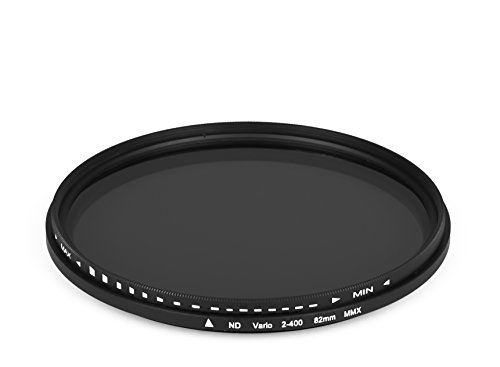 ND2-ND400 82mm dHD DIGITAL Marken Variabler Fader ND2 - ND400 Filter Neutral Density Graufilter 82 mm von dHD Digital