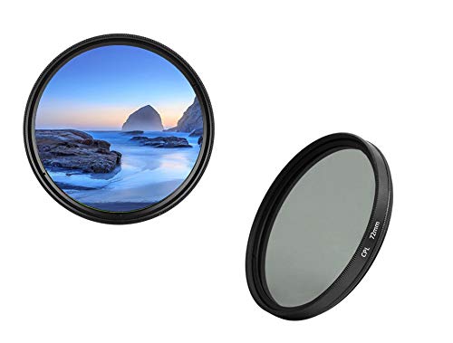 dHD DIGITAL Marken CPL Filter Polfilter 72mm Polarisationsfilter 72 mm von dHD Digital