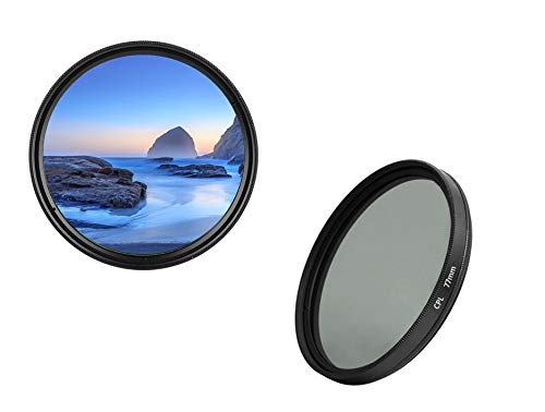 dHD DIGITAL Marken CPL Filter Polfilter 77mm Polarisationsfilter 77 mm von dHD Digital