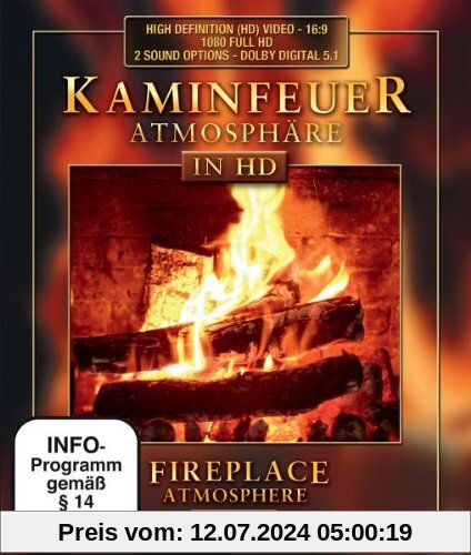 Kaminfeuer Atmosphäre in HD [Blu-ray] von da music