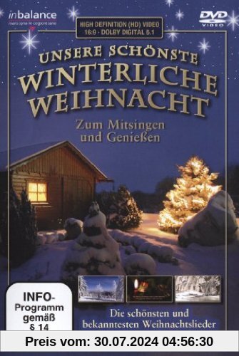 Unsere schönste winterliche Weihnacht - DVD von da music