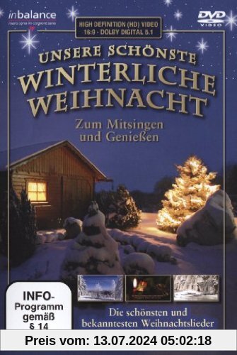 Unsere schönste winterliche Weihnacht - DVD von da music