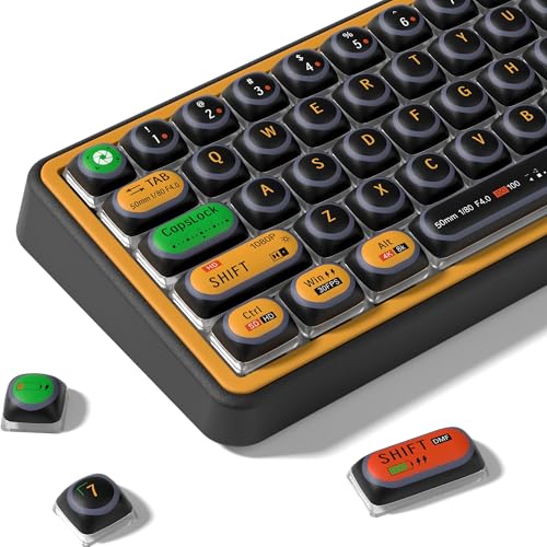 dagaladoo PBT-Tastenkappen-Set, Bun MOG-Profil-Tastenkappen, niedlich, durchscheinend, Farbsublimation, benutzerdefinierte Tastenkappe für 100 %, 75 %, 65 %, 60 % TKL US-Layout, mechanische Tastatur dagaladoo PBT-Tastenkappen-Set, Bun MOG-Profil-Tastenkappen, niedlich, durchscheinend, Farbsublimation, benutzerdefinierte Tastenkappe für 100 %, 75 %, 65 %, 60 % TKL US-Layout, mechanische Tastatur von dagaladoo