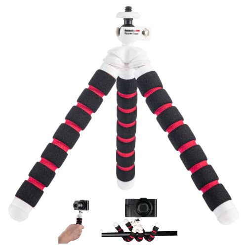 Datacolor Spyder Stativ – eine Flexible und leichte Kamerahalterung für Ihre Foto- und Videoanforderungen, insbesondere in Umgebungen mit wenig Licht, Schwarz von datacolor