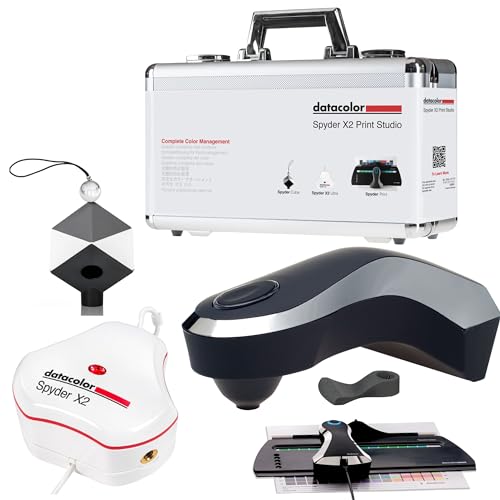 Datacolor Spyder X2 Print Studio Kit: Unverzichtbares Toolkit für Fotografen für eine präzise Kontrolle von der Aufnahme über die Bearbeitung bis zum Druck Datacolor Spyder X2 Print Studio Kit: Unverzichtbares Toolkit für Fotografen für eine präzise Kontrolle von der Aufnahme über die Bearbeitung bis zum Druck von datacolor
