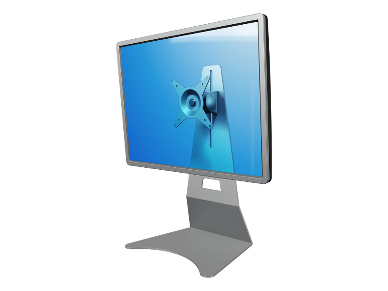 Dataflex Addit Monitorst?nder f?r den Tisch (52.502), silber von dataflex