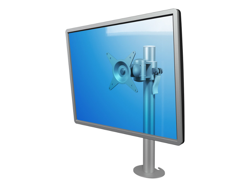 Dataflex Viewmate Monitor Tischhalterung (52.652) silber von dataflex