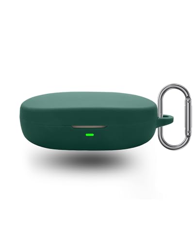 Für NANK OE Mix Kopfhörer mit offenem Ohr,daunke weiche Silikon-Schutzhülle, hautfreundliches Etui mit Karabiner, vollständiger Schutz,Grün von daunke