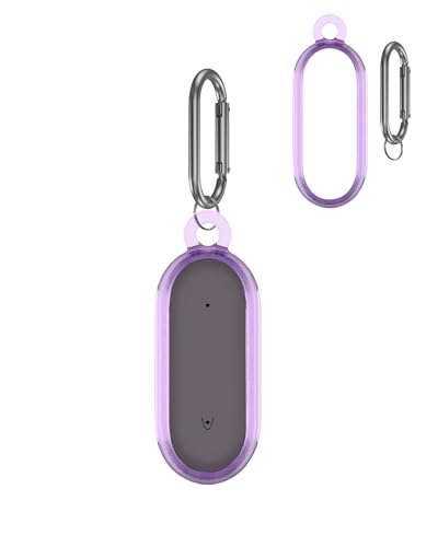 Gehäuse für PLAUD NotePin AI Voice Recorder,Daunke mit Schlüsselanhänger,weiche Silikon Schutzabdeckung,schlagfest,Kratzfest,Transparent Hellviolett Gehäuse für PLAUD NotePin AI Voice Recorder,Daunke mit Schlüsselanhänger,weiche Silikon Schutzabdeckung,schlagfest,Kratzfest,Transparent Hellviolett von daunke