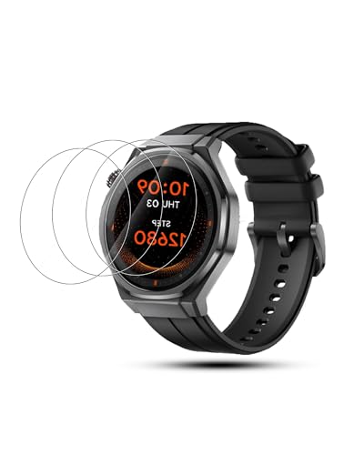 daunke 3 Packung Bildschirmschutz für Honor Watch 5 Ultra Smart Watch, klare flexible TPU-Film, volle Abdeckung, Kratzschutz, keine Blase, einfache Installation von daunke
