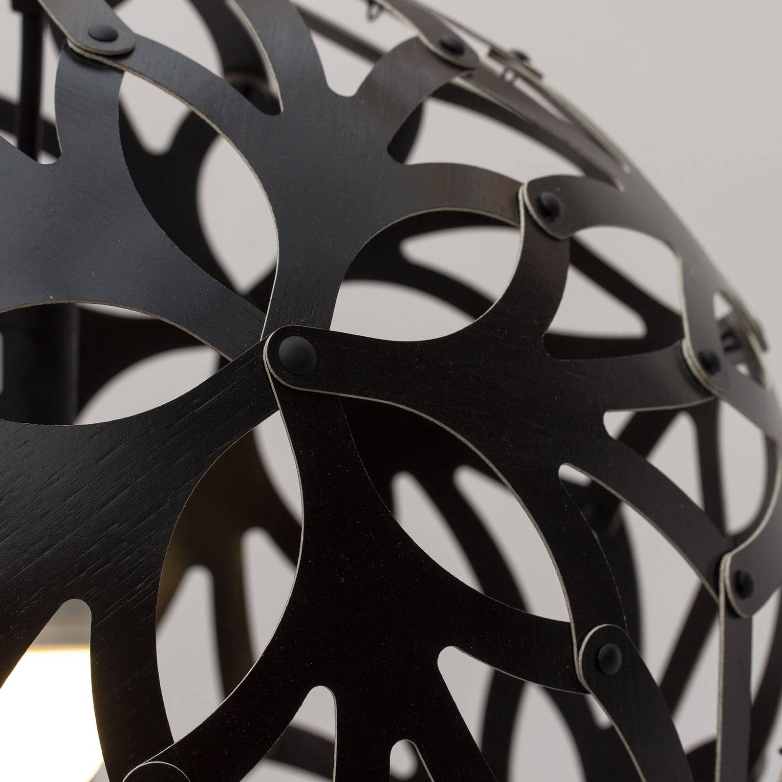 david trubridge Floral Hängelampe Ø 60cm schwarz david trubridge Floral Hängelampe Ø 60cm schwarz von david trubridge