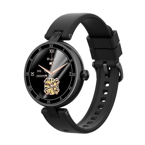 DAXIAOYU Damen-Smartwatch, modische Farb-Touchscreen, Bluetooth-Smartwatch, Sport-Fitnessuhr für Herzfrequenz, Blutsauerstoff-Monitor, für Android iOS, Schwarz DAXIAOYU Damen-Smartwatch, modische Farb-Touchscreen, Bluetooth-Smartwatch, Sport-Fitnessuhr für Herzfrequenz, Blutsauerstoff-Monitor, für Android iOS, Schwarz von daxiaoyu