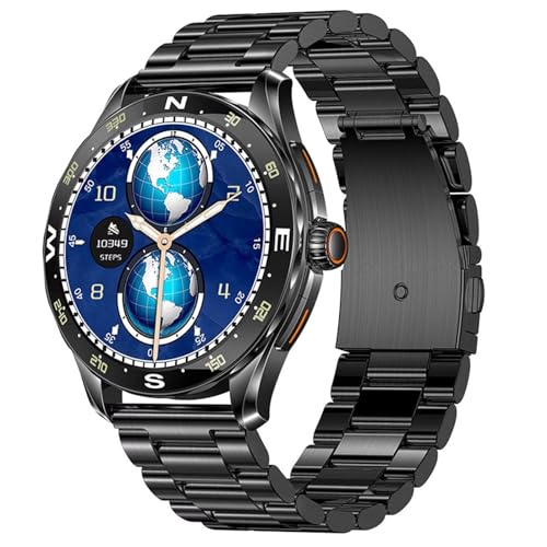DAXIAOYU Smartwatch, Sport-Bluetooth-Smartwatch, Fitnessuhr mit SpO2 Blutdruck, Herzfrequenz, IP68 wasserdicht, für Android iOS, Schwarz DAXIAOYU Smartwatch, Sport-Bluetooth-Smartwatch, Fitnessuhr mit SpO2 Blutdruck, Herzfrequenz, IP68 wasserdicht, für Android iOS, Schwarz von daxiaoyu