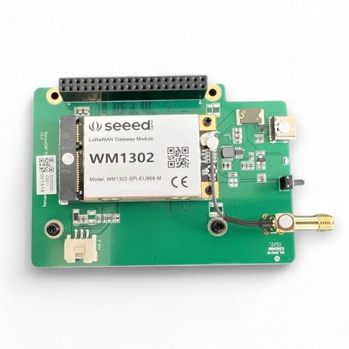 db-tronic Seeed Studio WM1302 LoRaWAN Gateway Modul, EU868, SX1302 Chipsatz, Mini PCIe Format, -139 dBm Empfindlichkeit + Raspberry Pi HAT db-tronic Seeed Studio WM1302 LoRaWAN Gateway Modul, EU868, SX1302 Chipsatz, Mini PCIe Format, -139 dBm Empfindlichkeit + Raspberry Pi HAT von db-tronic
