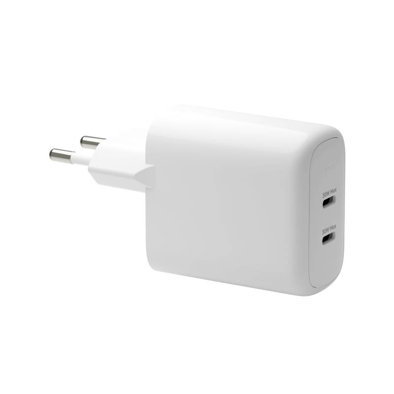 dbramante1928 - Re-charge Pro - EU Wandladegerät - 2x USB-C 30W - Weiß von dbramante1928