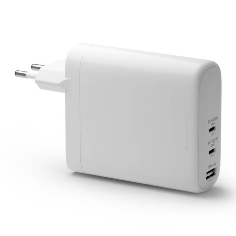 dbramante1928 - Re-charge - Wandladegerät GaN - USB-C 140W+100W+18W EU - Weiß von dbramante1928