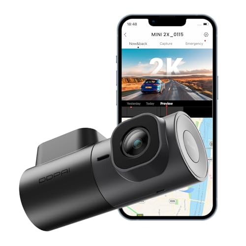 DDPAI 2K Dash Cam QHD 1440p Car Dashcam Front with Night Vision 5G WiFi ADAS APP Control 24 Hours Parking Monitor Support 256GB TF Card, MINI2X DDPAI 2K Dash Cam QHD 1440p Car Dashcam Front with Night Vision 5G WiFi ADAS APP Control 24 Hours Parking Monitor Support 256GB TF Card, MINI2X von ddpai