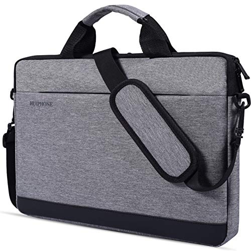 13 Zoll Laptop Umhängetasche Wasserdicht Notebook Tasche Sleeve für Acer Chromebook R 13, Google Pixelbook, Lenovo Yoga 720/730 13.3, Samsung Plus/Pro, HP, ASUS, 12,3-13,3 Tasche, Grau von dealcase