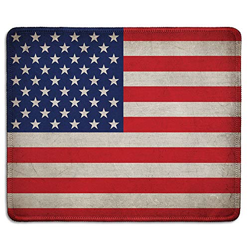 dealzEpic - Amerikanische Flagge patriotisches Mousepad - Mauspad bedruckt mit Vintage Grunge Style Flagge der USA dealzEpic - Amerikanische Flagge patriotisches Mousepad - Mauspad bedruckt mit Vintage Grunge Style Flagge der USA von dealzEpic