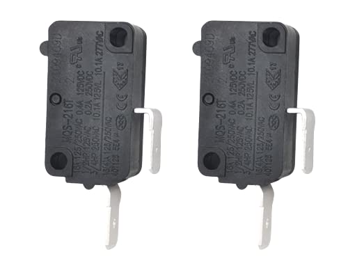 2 Stück SZM-V16-FA-63 Mikrowellenschalter, kompatibel mit LG GE Backofentürschalter Starion B24X829 3B73362F PS3522738 SZM-V16-FD-63 AP2024337 von deawater