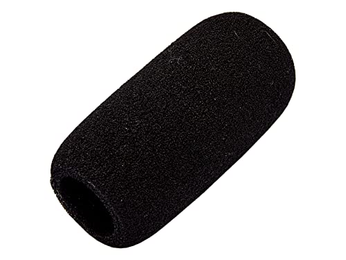 deetech WS-70 - Mikrofon Windschutz 70x32x20mm für Konferenz-/ Kondensatormikrofone Ø 20-25 mm, schwarz von deetech