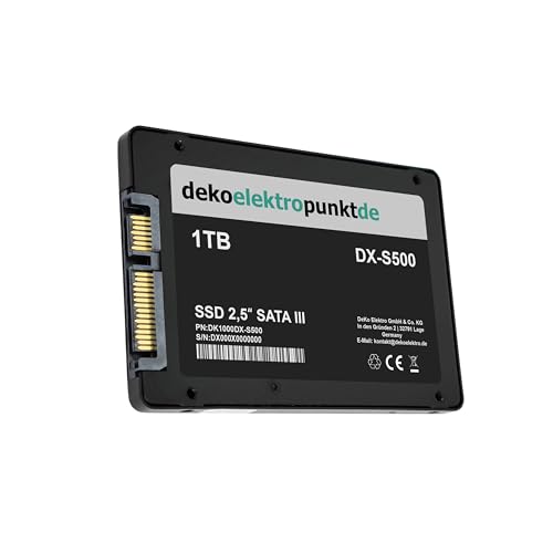 dekoelektropunktde 1TB SSD Festplatte kompatibel mit Asus V2S-4Q045E V6800VA V6800V-LP V6J V6J-1A von dekoelektropunktde