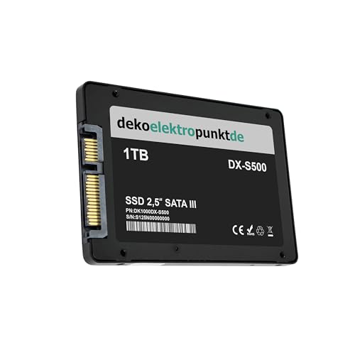 dekoelektropunktde 1TB SSD Festplatte kompatibel mit Asus V2S-4Q045E V6800VA V6800V-LP V6J V6J-1A von dekoelektropunktde
