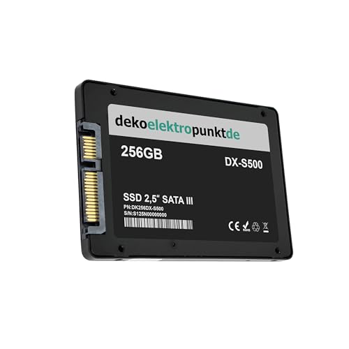 dekoelektropunktde 256GB SSD Festplatte kompatibel mit Asus V2S-4Q045E V6800VA V6800V-LP V6J V6J-1A von dekoelektropunktde