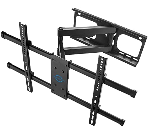 deleyCON Universal TV Wandhalterung 37"-70" Zoll (94-178cm) - Neigbar Schwenkbar Belastbar bis 60Kg - bis VESA 600x400mm - Wandabstand Variabel von deleyCON