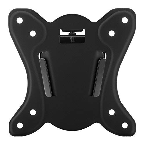 deleyCON Universal TV & Monitor Wandhalterung 13"-27" Zoll (33-69cm) - bis 25Kg - bis VESA 100x100mm - Wandabstand nur 15mm - TV Monitor Halterung von deleyCON