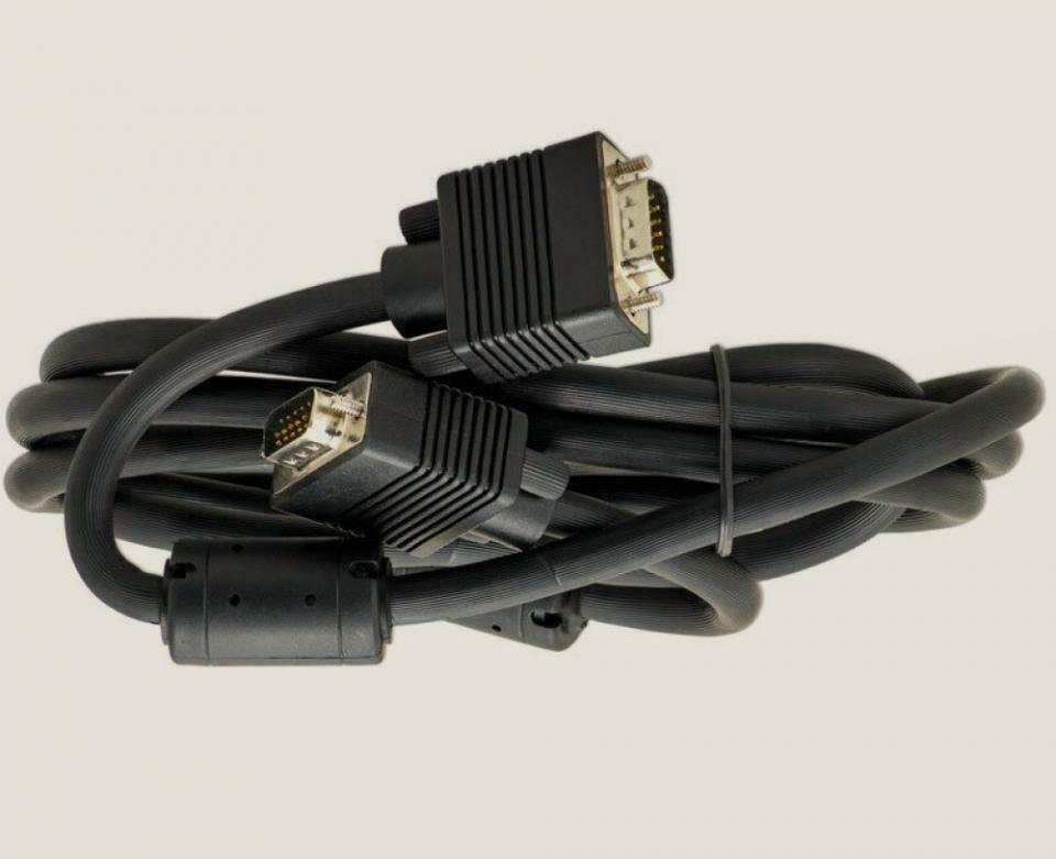 deleyCON VGA Monitorkabel 1.8m Stecker und Stecker Video-Kabel, (1.8 cm) von deleyCON
