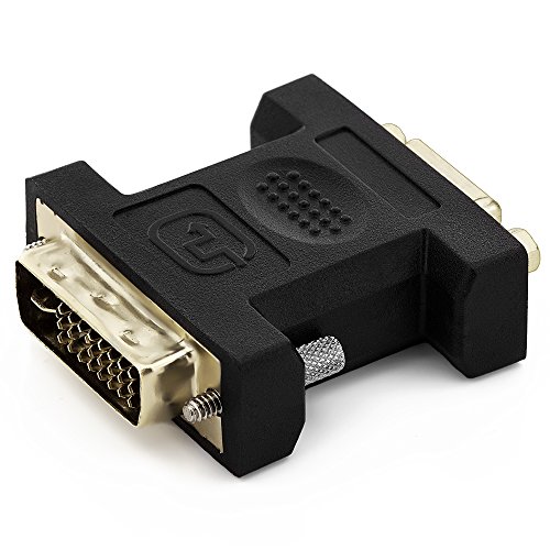 deleyCON VGA zu DVI-I Adapter - VGA Buchse zu DVI-I Stecker - vergoldete Steckkontakte - Monitor PC Beamer Grafikkarte - Schwarz deleyCON VGA zu DVI-I Adapter - VGA Buchse zu DVI-I Stecker - vergoldete Steckkontakte - Monitor PC Beamer Grafikkarte - Schwarz von deleyCON