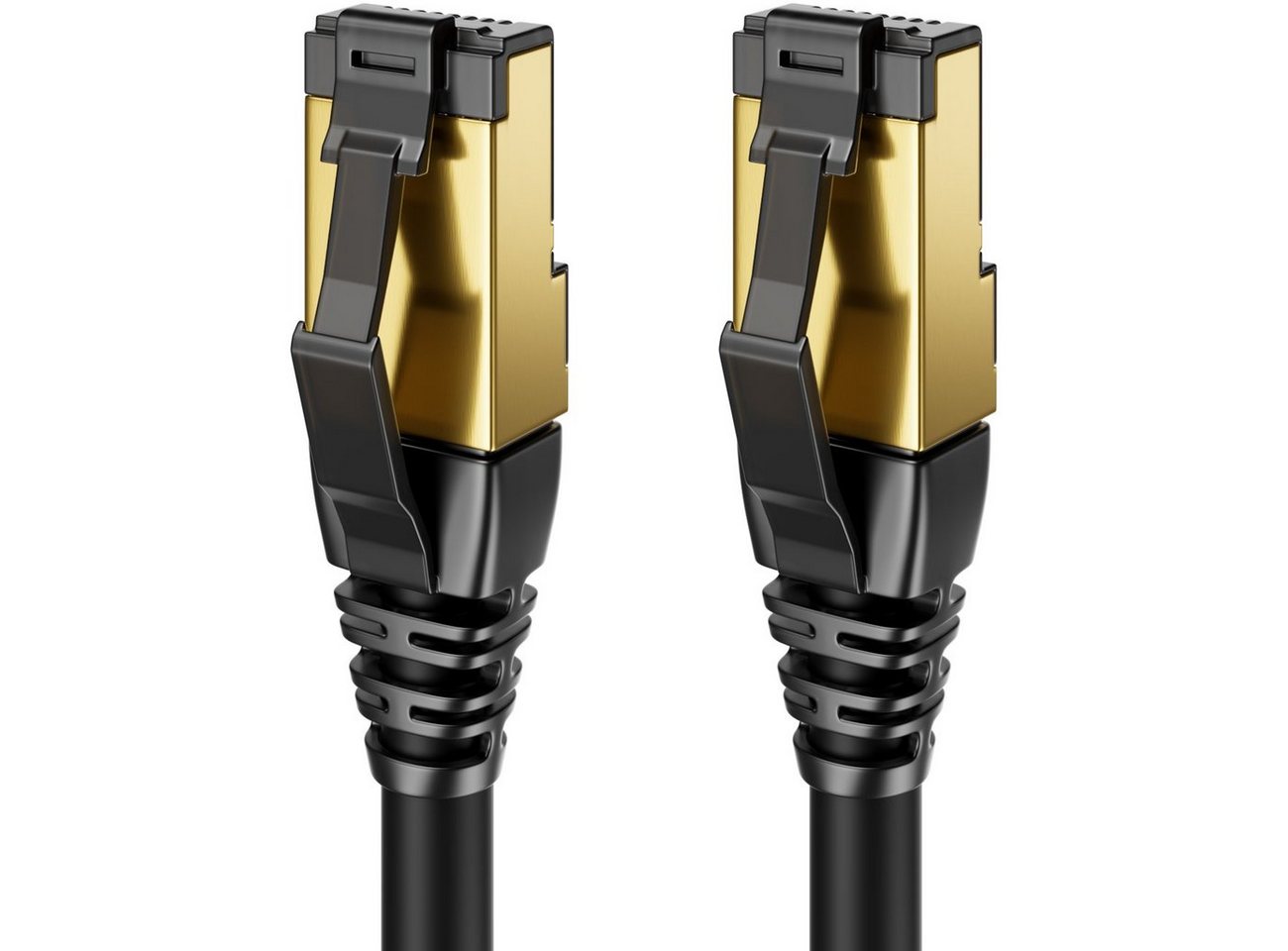 deleyCON deleyCON 1,5m CAT8.1 Patchkabel Netzwerkkabel RJ45 LAN DSL Kabel LAN-Kabel von deleyCON