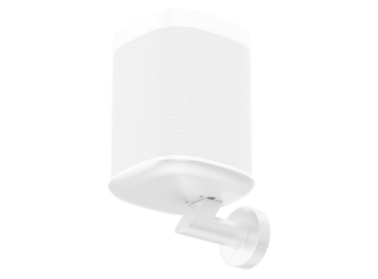 deleyCON deleyCON 1x Feste Wandhalterung für SONOS ONE (SL) & Play:1 Metall Lautsprecher-Wandhalterung von deleyCON