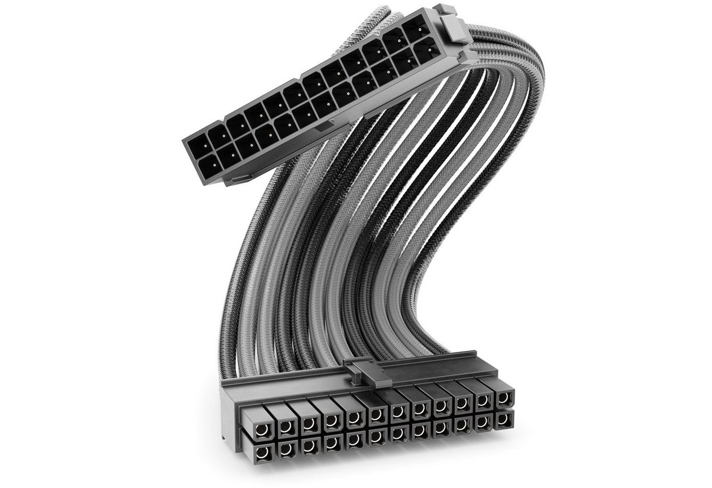 deleyCON deleyCON 24-Pin ATX Netzteil Kabel Intern 30cm 18 AWG PSU Mainboard Computer-Kabel von deleyCON