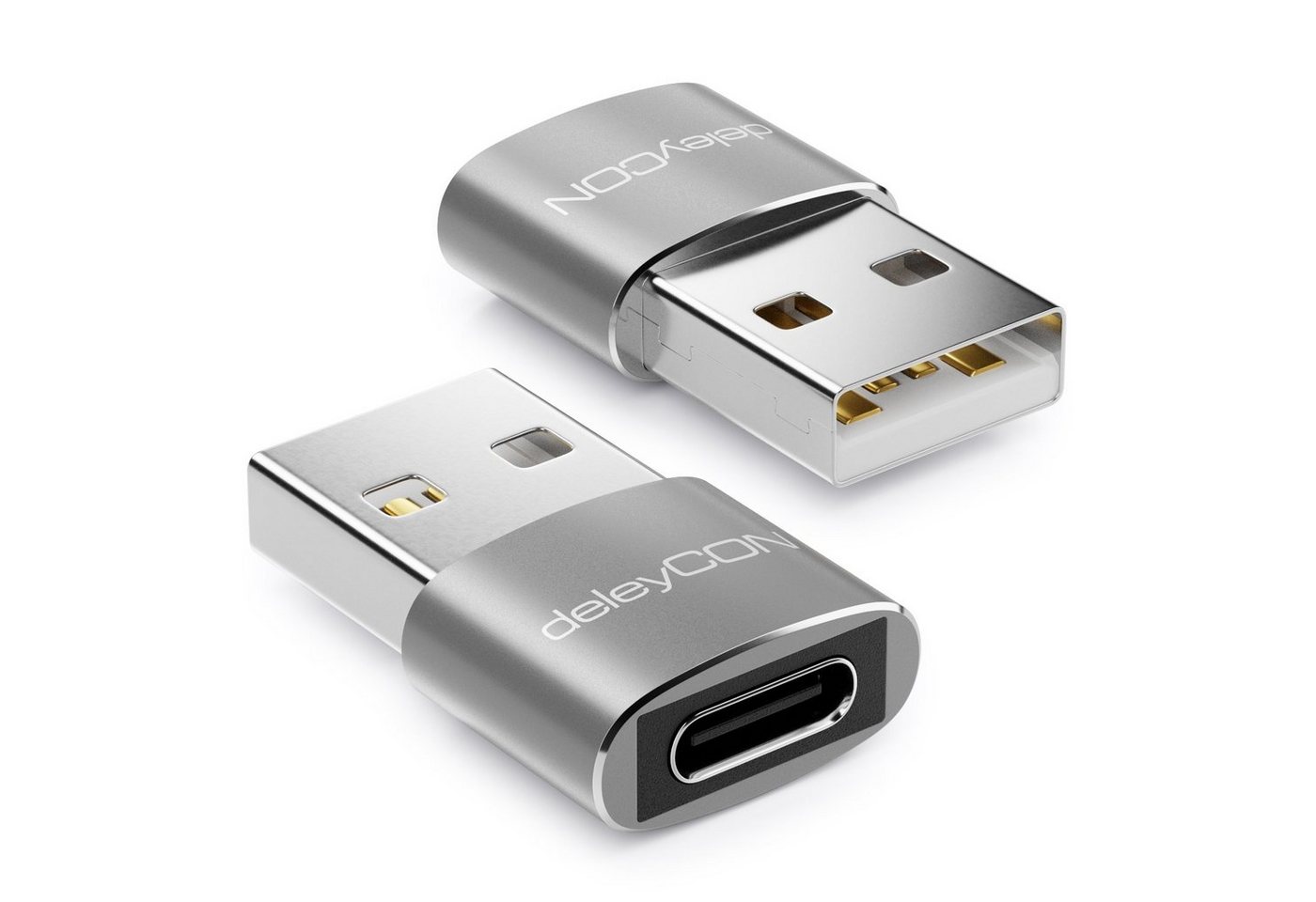 deleyCON deleyCON 2x USB2.0 Mini Adapter USB zu USB C-Buchse Notebook USB-Adapter deleyCON deleyCON 2x USB2.0 Mini Adapter USB zu USB C-Buchse Notebook USB-Adapter von deleyCON