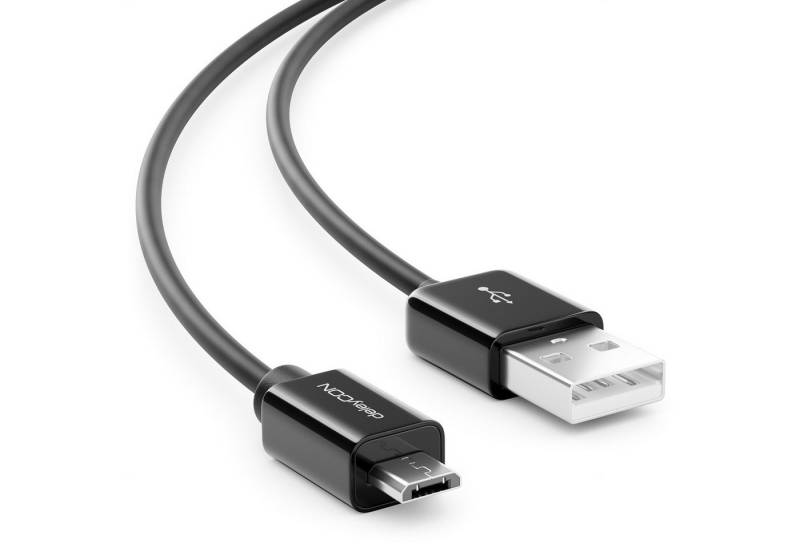 deleyCON deleyCON 3,0m Micro USB Ladekabel Datenkabel Handys Smartphones Smartphone-Kabel von deleyCON