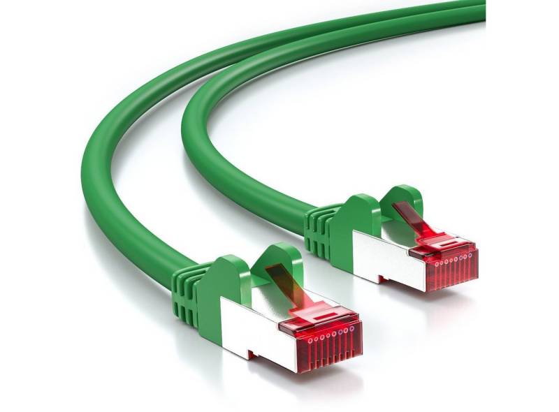 deleyCON deleyCON 30m CAT6 Patchkabel S-FTP PIMF Netzwerkkabel Ethernetkabel - LAN-Kabel von deleyCON